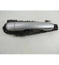 Maçaneta Externa Porta Traseira Esquerda Jeep Renegade 2021 Prateado Traseira