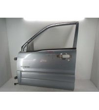 Porta Motorista Vitara / Tracker 2001/2008  Com Detalhe Dianteira Esquerdo Prateado
