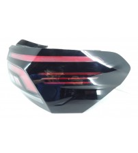 Lanterna Traseira Direita Original Volkswagen Nivus 2022 Direito/passageiro Vermelho