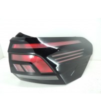 Lanterna Traseira Direita Original Volkswagen Nivus 2022 Direito/passageiro Vermelho