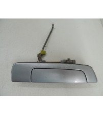Maçaneta Externa Traseira Direita Mitsubishi Pajero Tr4 2007 Prateado Traseira