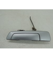 Maçaneta Externa Porta Traseira Esquerda Pajero Tr4 2007 Prateado Traseira