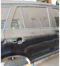 Porta Limpa Traseira Direita Hyundai Santa Fé 2008 Direita Preto