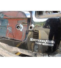 Tampa Traseira Sem Vidro Hyundai Santa Fé 2008 Preto