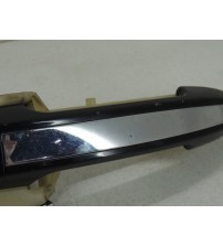 Maçaneta Externa Dianteira Esquerda Hyundai Santa Fé 2008 Preto Dianteira