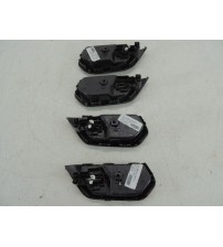 Jogo Maçaneta Interna Porta Fiat Strada Volcano Cd 2022 Dianteira/traseira