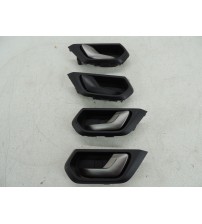 Jogo Maçaneta Interna Porta Fiat Strada Volcano Cd 2022 Dianteira/traseira