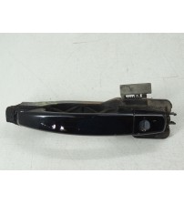 Maçaneta Externa Dianteira Esquerda Gm Captiva 2.4 2009 Preto Dianteira