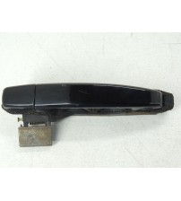 Maçaneta Externa Traseira Esquerda Gm Captiva 2.4 2009 Preto Traseira