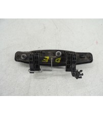 Maçaneta Externa Dianteira Esquerda Renault Duster 2017 Preto Dianteira