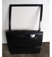 Porta Traseira Lado Esquerdo Mitsubishi L200 2002 Preto