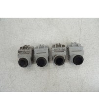 Jogo Sensor De Estacionamento Traseiro Hyundai Ix35 2016 Preto