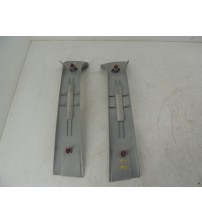 Par Acabamento Superior Coluna Central Grand Vitara 2001 Cinza