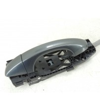 Maçaneta Externa Porta Traseira Esquerda Vw Taos 2022 Cinza Traseira