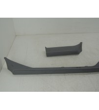 Par Acabamento Em Couro Painel Volkswagen Taos 2022 Cinza