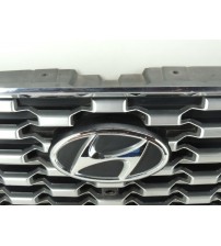 Grade Dianteira Original Hyundai Creta Ultimate 2022 Cromado