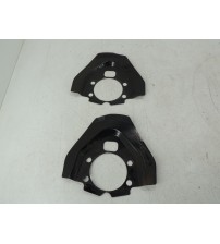 Par Espelho De Roda Dianteira Nissan Frontier 2.5 4x2 2009 Preto