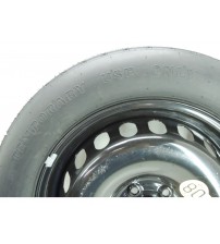 Roda Com Estepe T165/80 Jeep Compass 2017 Preto