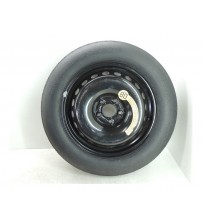 Roda Com Estepe T165/80 Jeep Compass 2017 Preto