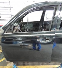 Porta Limpa Dianteira Esquerda Lifan X60 2015 Com Detalhes Preto