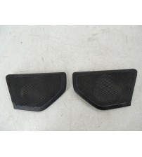 Par Tela Alto-falantes Superior Painel Jeep Wrangler 2021 Preto