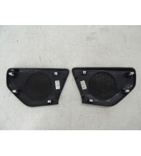 Par Tela Alto-falantes Superior Painel Jeep Wrangler 2021 Preto