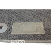 Jogo Tapetes Original Jeep Wrangler 80th 2021 Preto