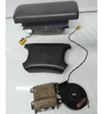 Kit Bolsa Painel Dodge Dakota 2000 Preto