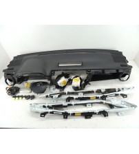 Kit Bolsa Painel Completo Toyota Rav4 2013 Preto
