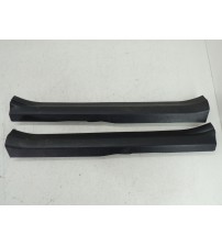 Par Soleira Porta Dianteira Toyota Rav4 2013 2014 2015 Preto