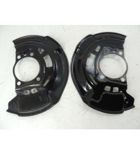 Par Espelho De Roda Dianteira Toyota Rav4 2.0 4x4 2013 2014 Preto