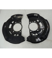 Par Espelho De Roda Dianteira Toyota Rav4 2.0 4x4 2013 2014 Preto