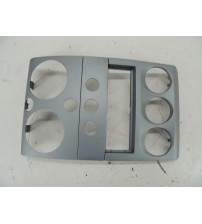 Moldura Radio Central Painel Peugeot Partner 2020 Cinza