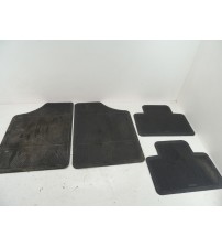 Jogo Tapete Borracha Peugeot Partner 2020 Preto