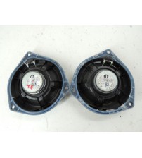 Par Alto Falante Portas Traseiras Fiat Strada Volcano 2024 Preto