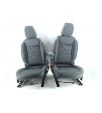 Banco Traseiro Fiat Strada Volcano 2024 Cinza