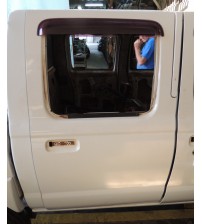 Porta Limpa Traseira Direita Nissan Frontier Xe 2003 Traseira Direito Branco