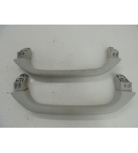 Par Pega Mão Coluna Central Vw Amarok Cd 2013 Cinza