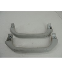 Par Pega Mão Coluna Central Vw Amarok Cd 2013 Cinza