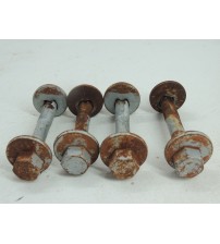 Jogo 4 Parafusos Suspenção Cambagem Vw Amarok 2.0 4x4 2013