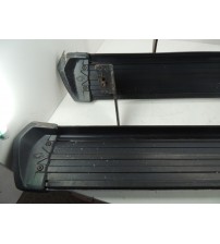 Par Estribos Laterais Volkswagen Amarok Highline 2013 Preto