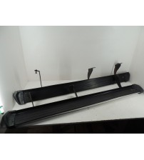 Par Estribos Laterais Volkswagen Amarok Highline 2013 Preto