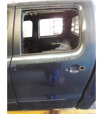 Porta Traseira Esquerda Vw Amarok Highline 2013 Traseira Esquerdo Azul-escuro