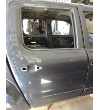 Porta Traseira Direita Vw Amarok Highline 2013 Traseira Direito Azul-escuro