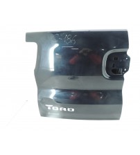 Tampa Traseira Esquerda Fiat Toro 2016- 2019 C/ Detalhe Preto