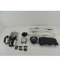 Tabelier Interno Completo C/ Bolsa Toyota Rav4 S Hybrid 2019 Preto