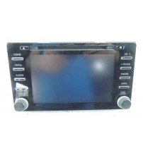 Multimídia Original 10´´ Toyota Rav4 Hybrid 2019 23x13 Preto