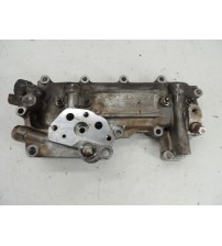 Tampa Flange C/ Trocador Calor Pajero Full 3.2 2007 A 2011