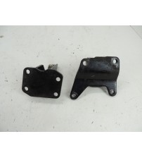 Par Suporte Coxim Motor Pajero Full 3.2 2007 A 2011 165cv