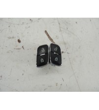 Par Botões Trava Portas Dianteiras Ford Ranger Xls 2019